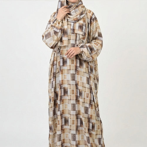 Brown Blocks Prayer Set