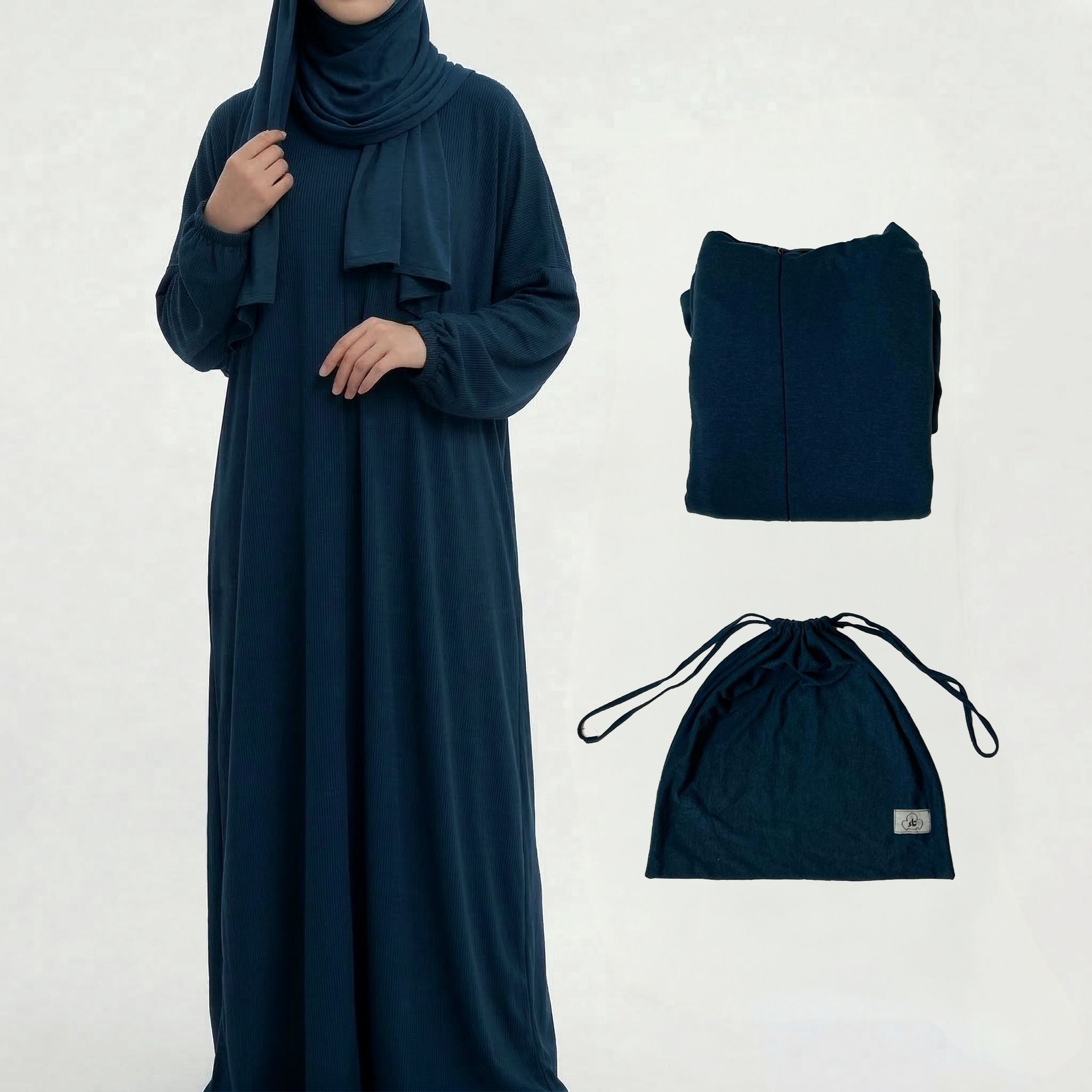 To-Go Cotton Stretch Thoub