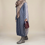 Plaid Plaid Shirt Dress