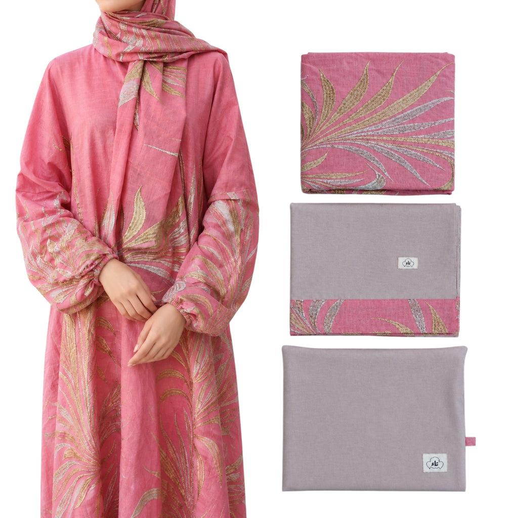 Rose Gold Embroidery prayer set