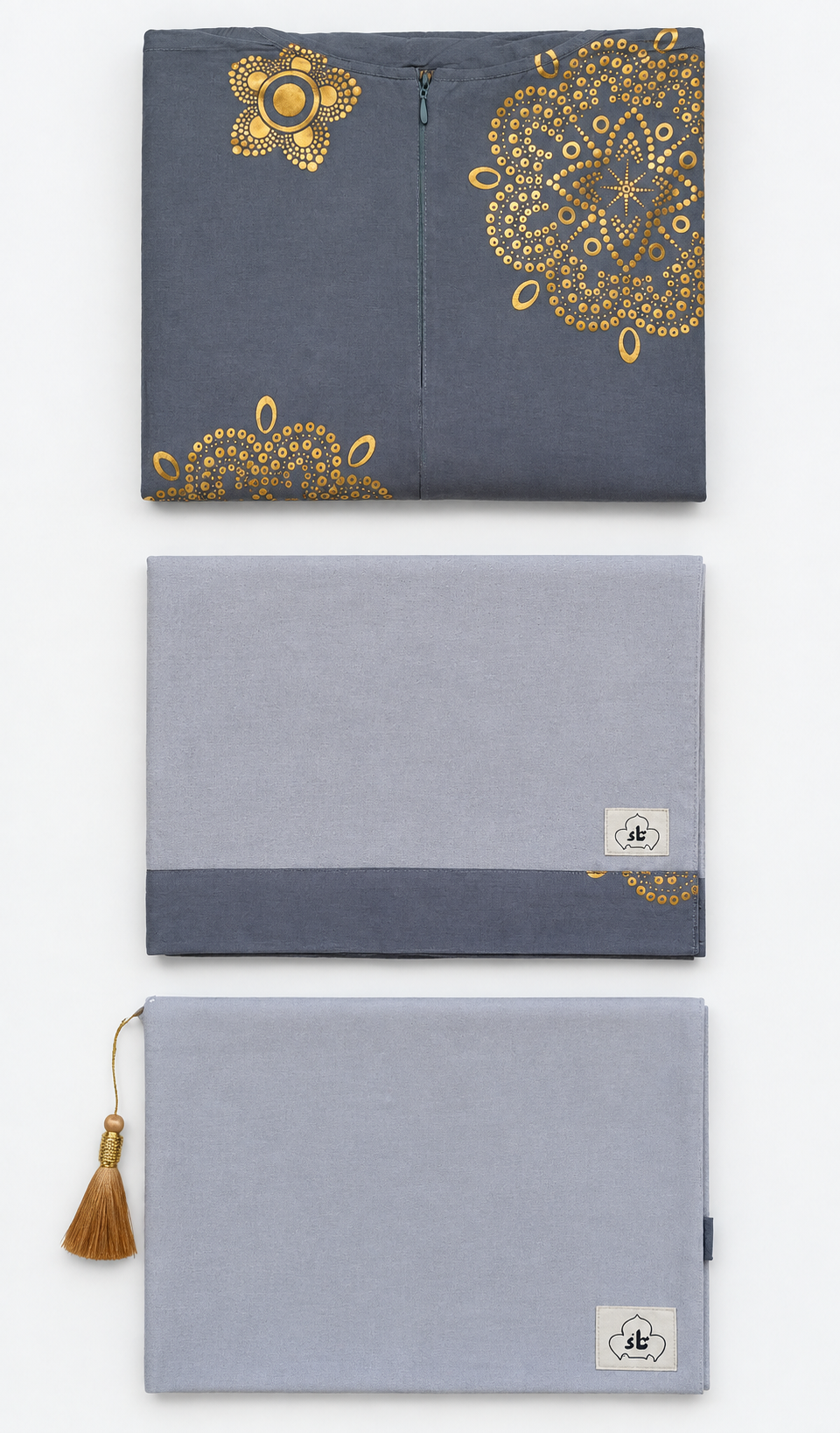 Grey and Golden Collection set.