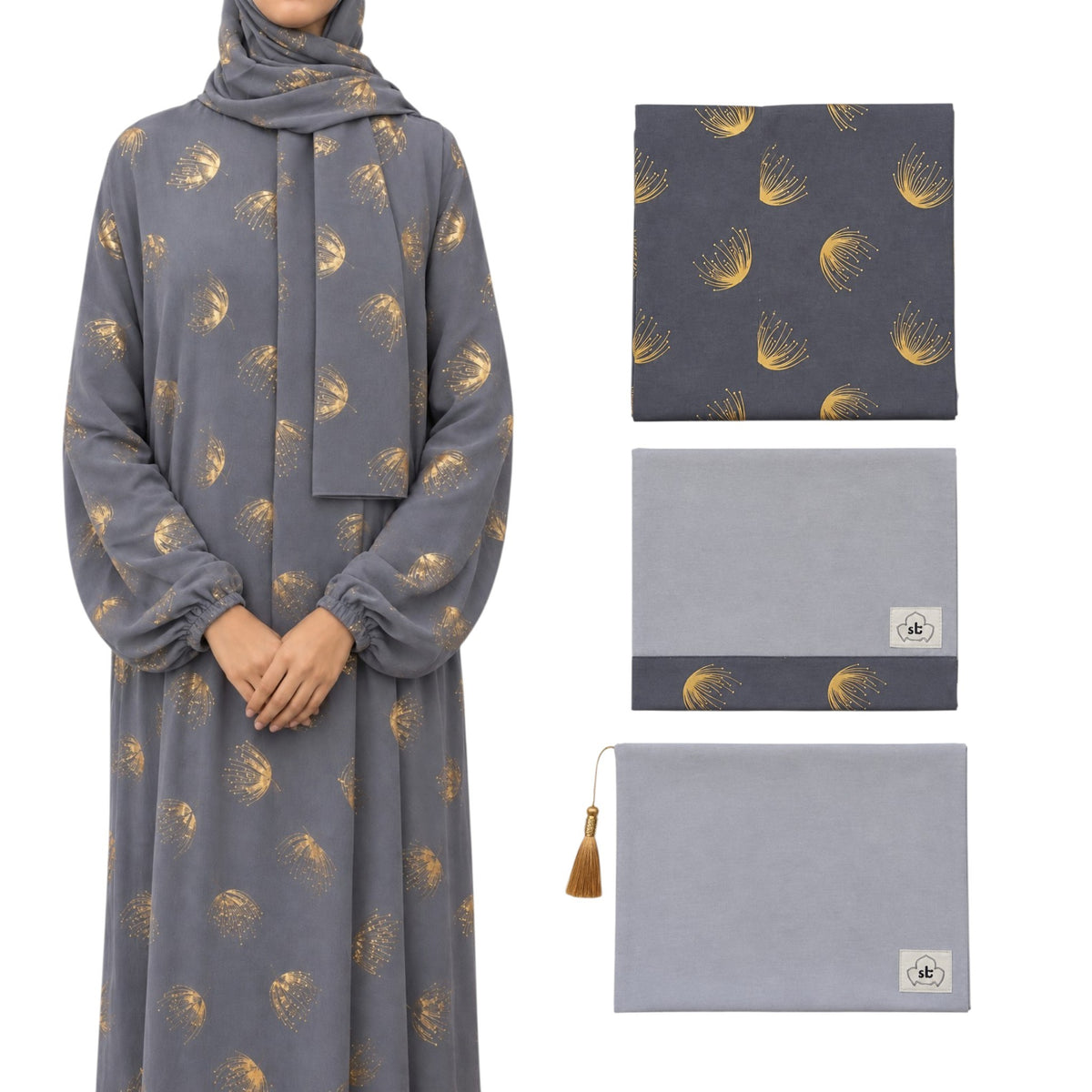 Grey and Golden Collection set.