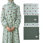 Floral Lattice embroidery prayer set