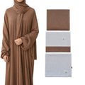 Cotton Stretch Set Collection. Beige,Camel,Leather.
